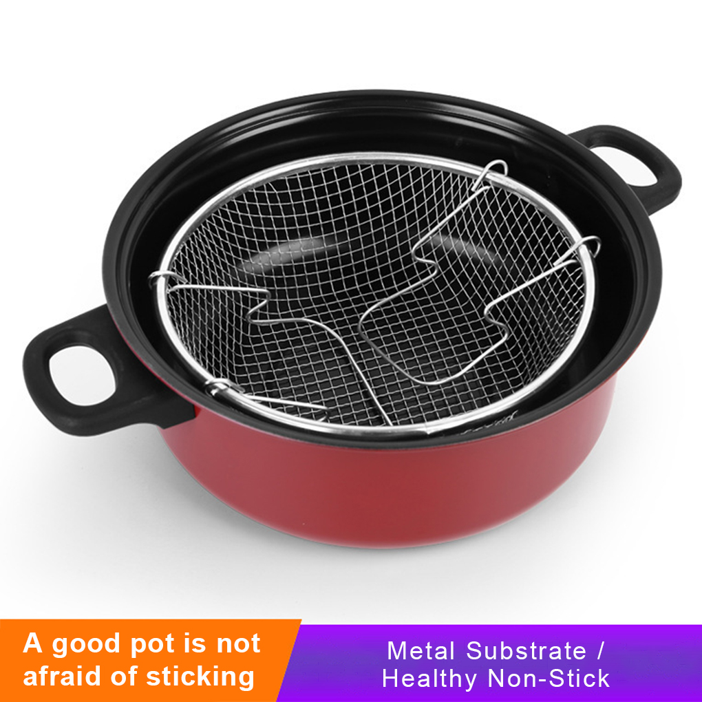 Commercial Kitchen Pots And Pans - 튀김 냄비 아파트 프라이팬 붙지 않는