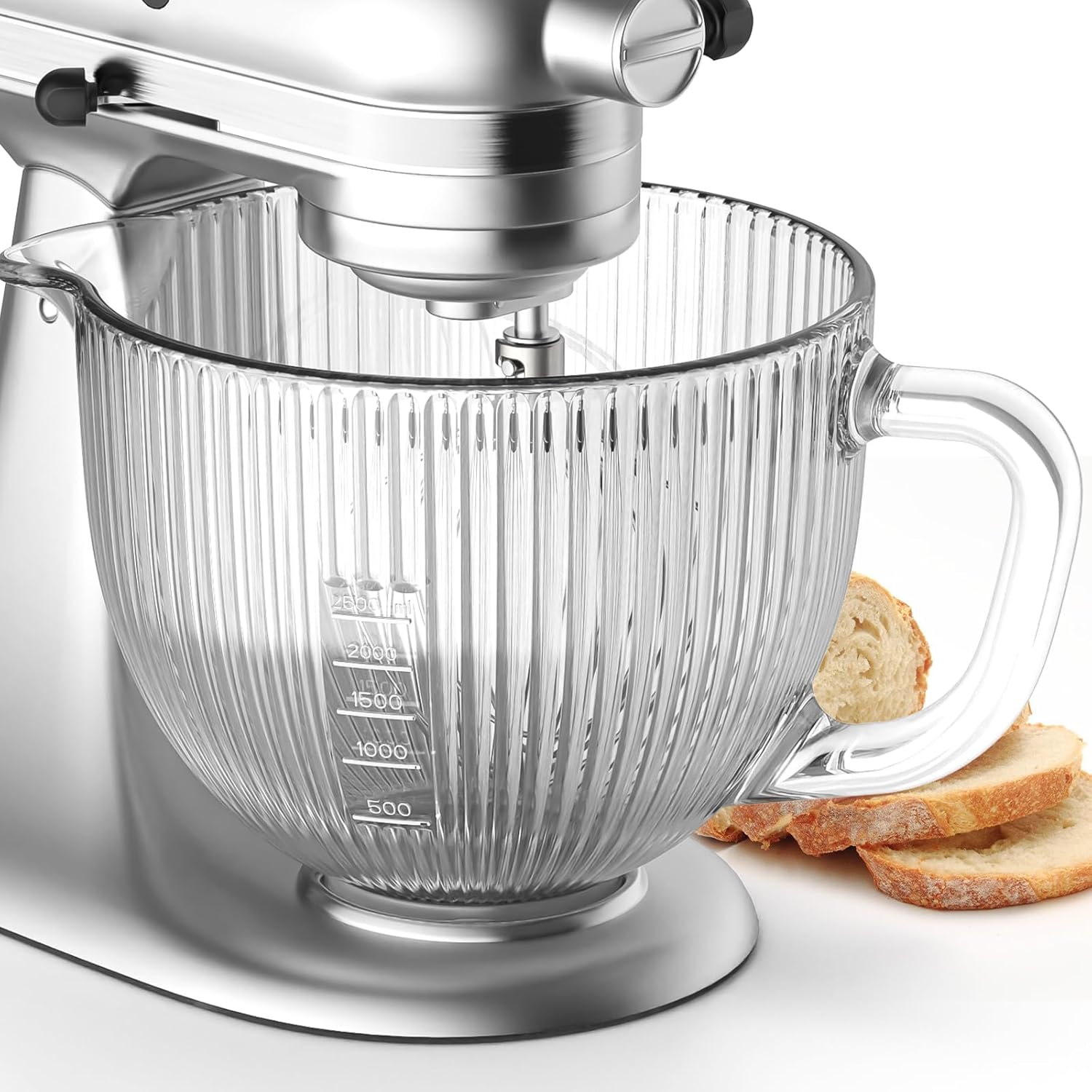 Commercial Kitchenaid - 키친에이드 믹서용 GVODE 유리 그릇, 푸어