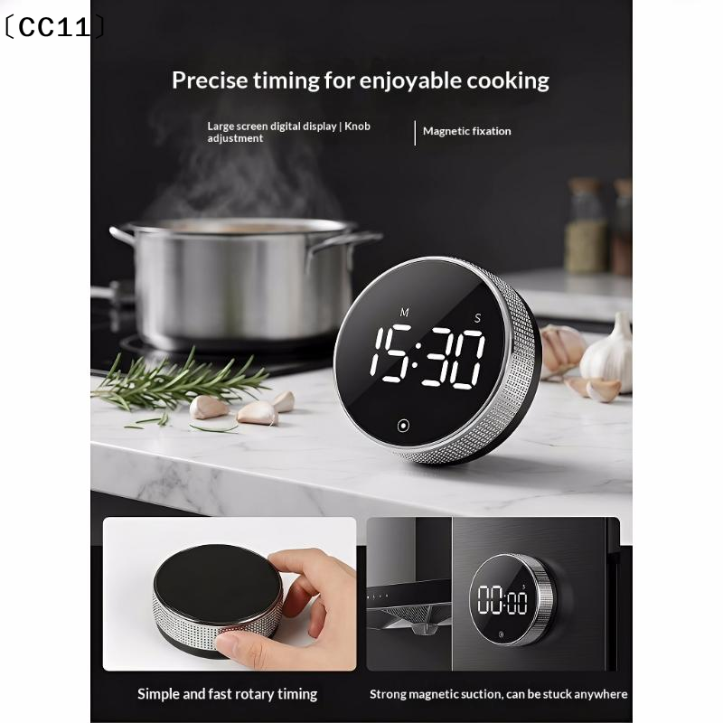 자석식 주방 타이머 디지털 타이머 수동 카운트다운 회전 - Commercial Kitchen Timer 리뷰 및 가격