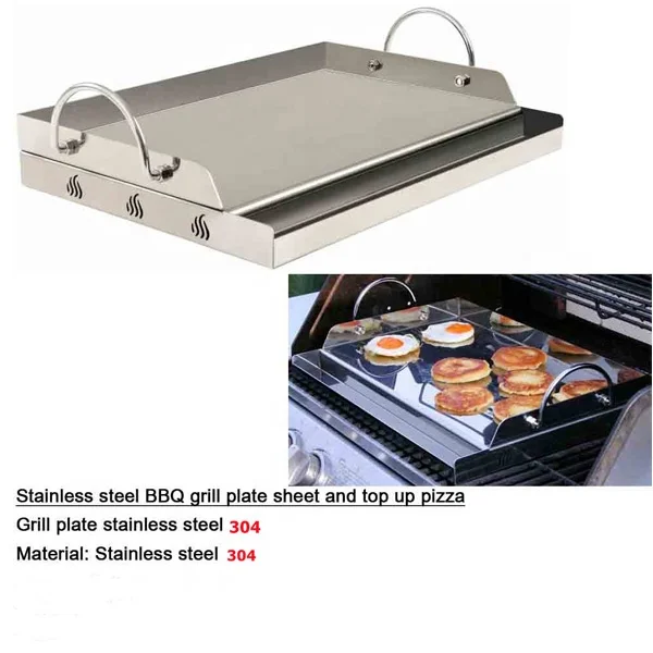 스테인리스 스틸 헤비듀티 플랫탑 그릴 플레이트 (숯불  - Electric Griddle Flat Top 리뷰 및 가격