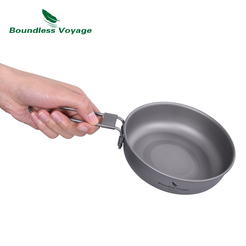 무한 항해 접이식 손잡이가있는 초경량 티타늄 프라이팬  - Commercial Kitchen Pots And Pans 리뷰 및 가격