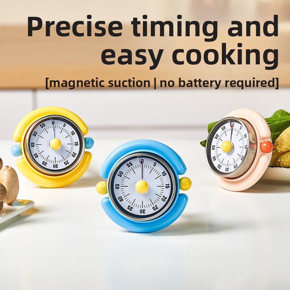 60분 기계식 시각 타이머, 자석식 카운트다운 시계,  - Commercial Kitchen Timer 리뷰 및 가격